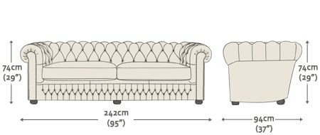 Knightsbridge 4 Seater