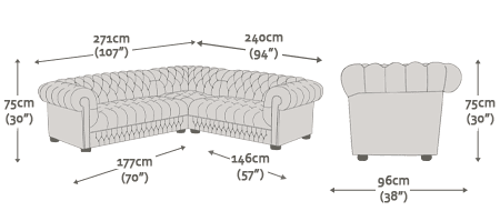 Belgravia Corner 3x2