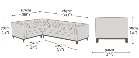 Sloane Corner 1x3