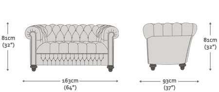 Clarendon 2 Seater