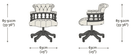 Captains Swivel Chair
