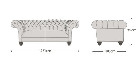 London 3 Seater